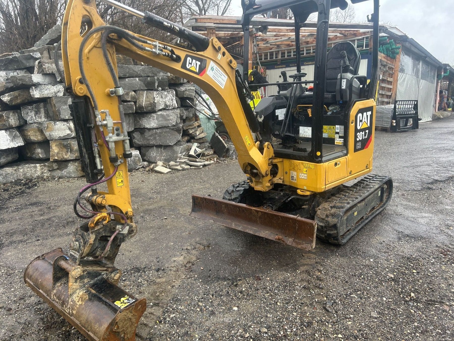 Pelle sur chenilles CAT 301.7